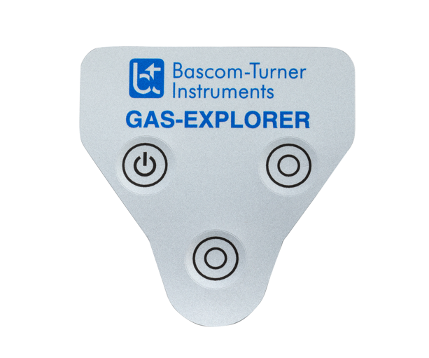 LT-501 Top Label for Gas-Explorer